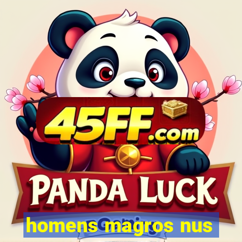 homens magros nus